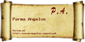 Parma Angelus névjegykártya